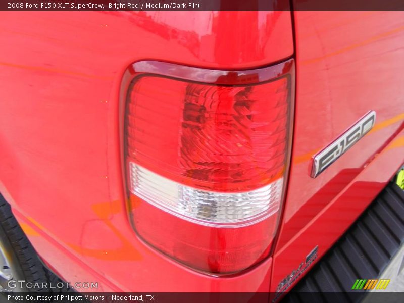 Bright Red / Medium/Dark Flint 2008 Ford F150 XLT SuperCrew