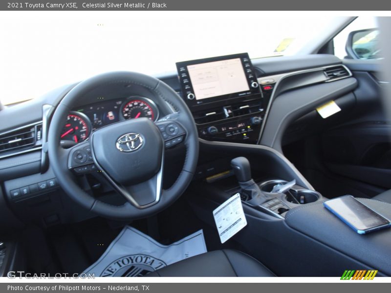 Celestial Silver Metallic / Black 2021 Toyota Camry XSE