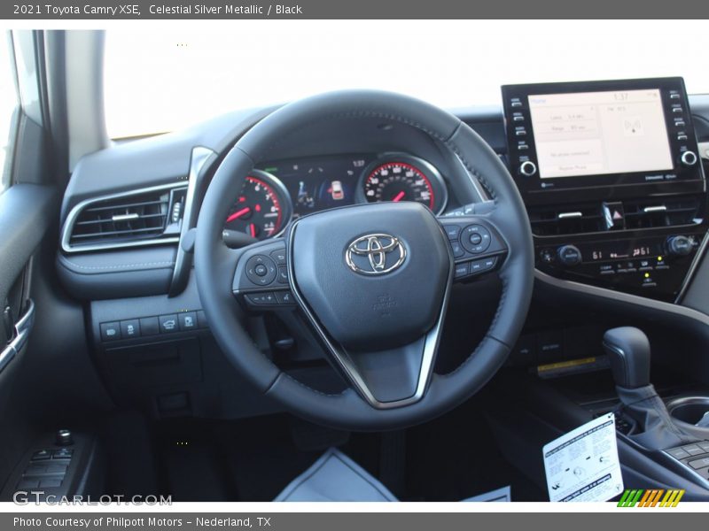 Celestial Silver Metallic / Black 2021 Toyota Camry XSE