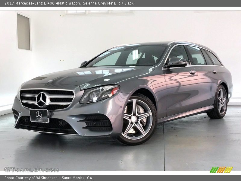 Selenite Grey Metallic / Black 2017 Mercedes-Benz E 400 4Matic Wagon