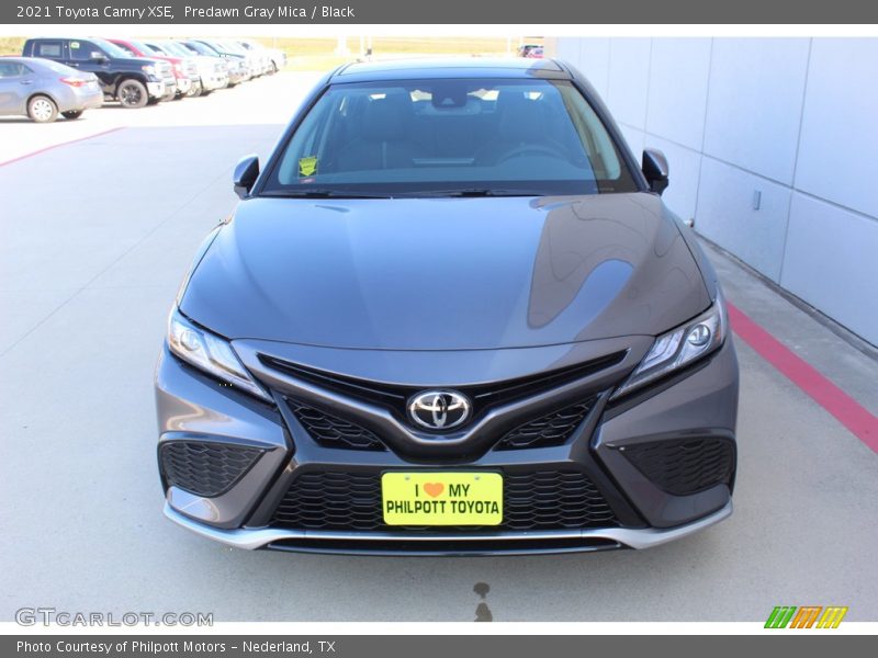 Predawn Gray Mica / Black 2021 Toyota Camry XSE