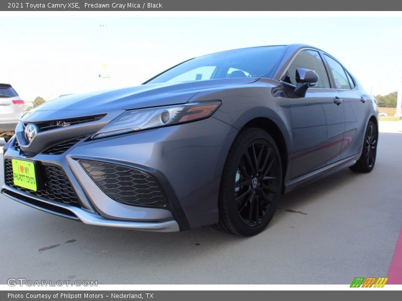 Predawn Gray Mica / Black 2021 Toyota Camry XSE