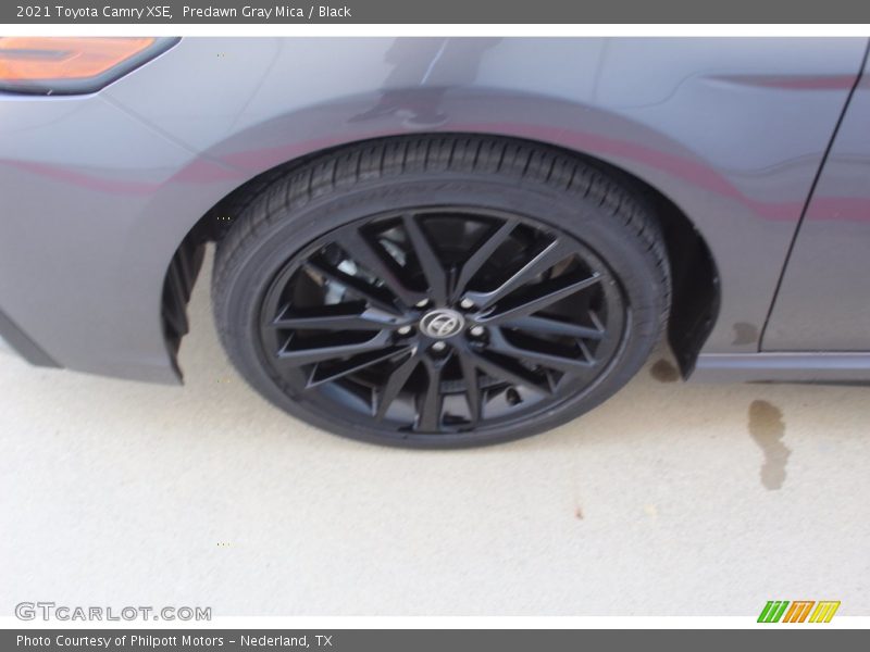 Predawn Gray Mica / Black 2021 Toyota Camry XSE