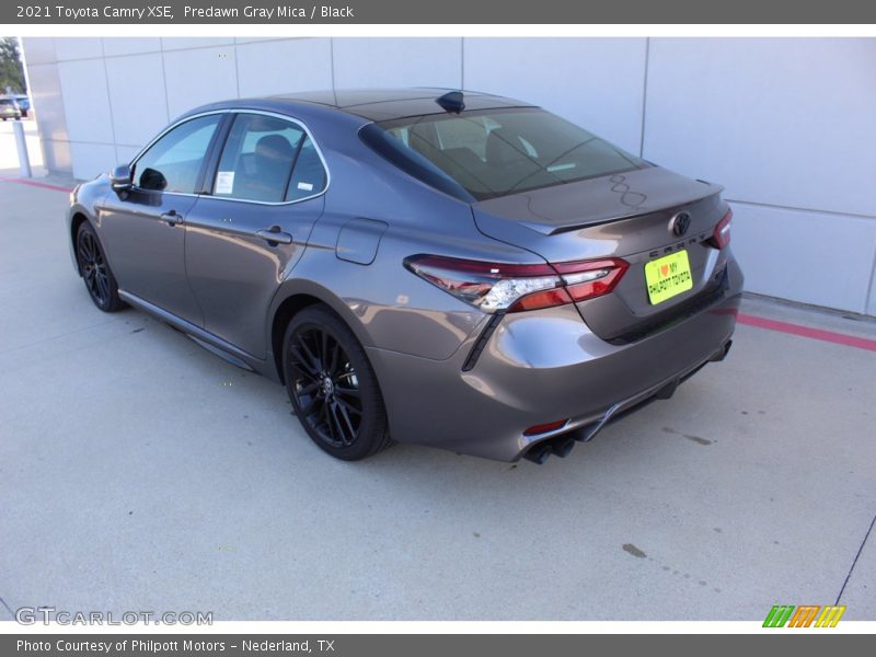 Predawn Gray Mica / Black 2021 Toyota Camry XSE