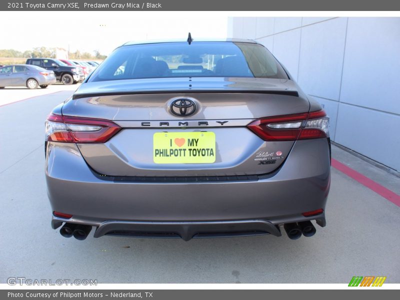 Predawn Gray Mica / Black 2021 Toyota Camry XSE