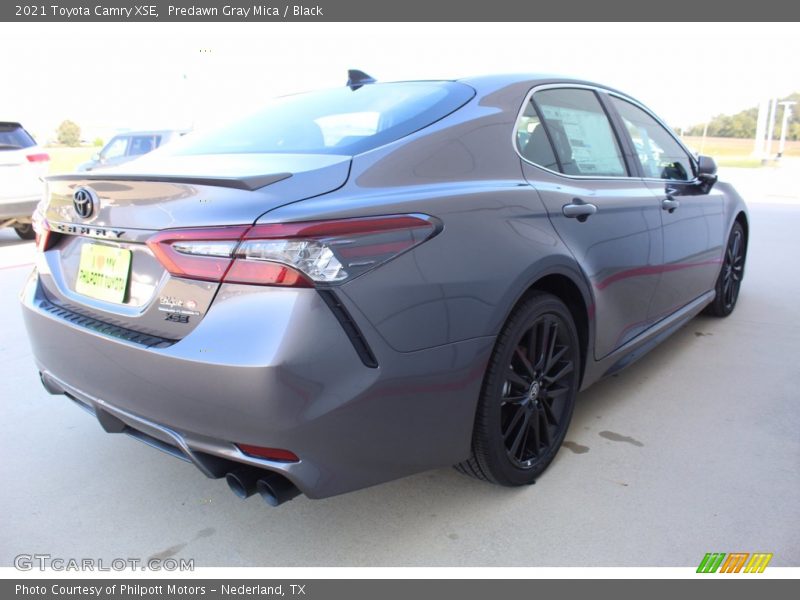 Predawn Gray Mica / Black 2021 Toyota Camry XSE
