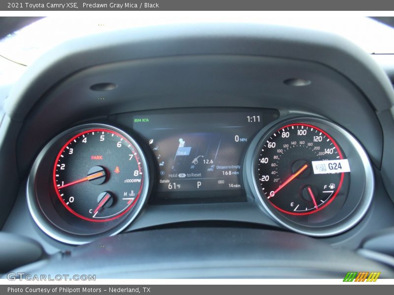 Predawn Gray Mica / Black 2021 Toyota Camry XSE