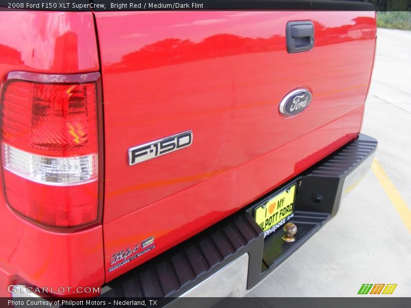 Bright Red / Medium/Dark Flint 2008 Ford F150 XLT SuperCrew