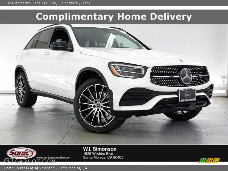 Polar White / Black 2021 Mercedes-Benz GLC 300