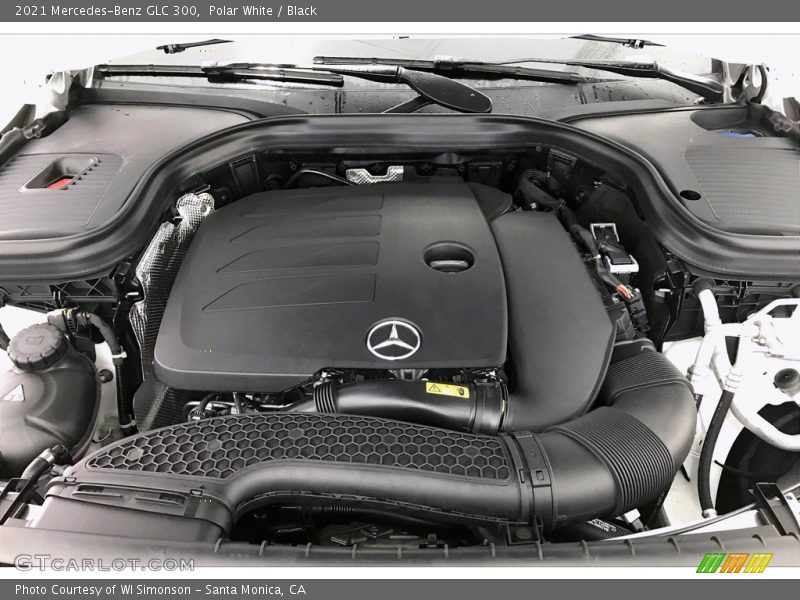Polar White / Black 2021 Mercedes-Benz GLC 300