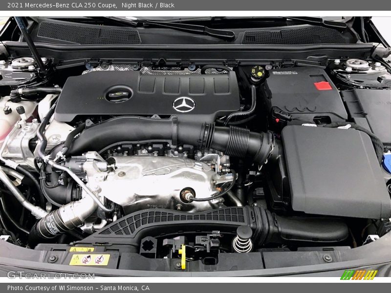 Night Black / Black 2021 Mercedes-Benz CLA 250 Coupe