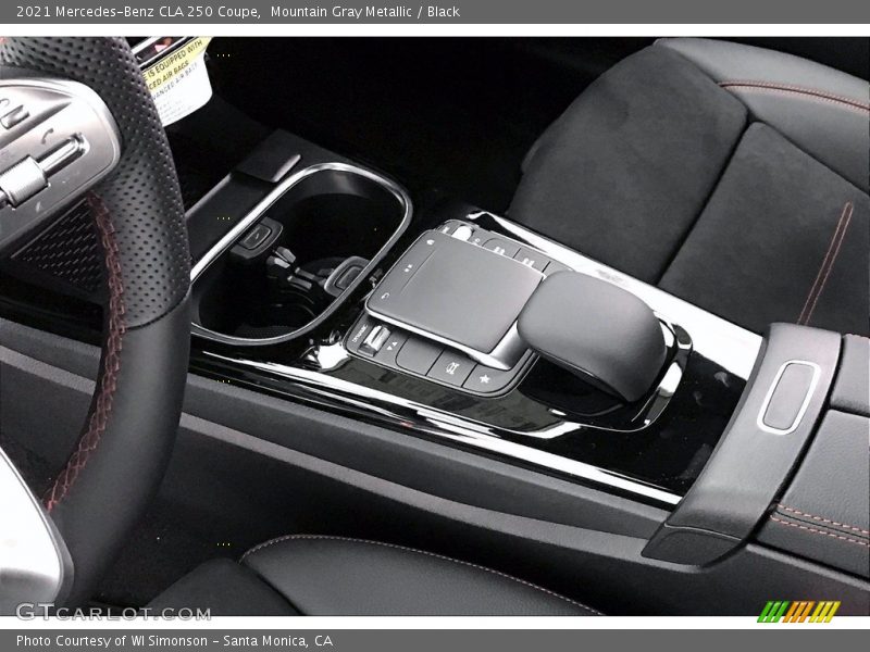 Mountain Gray Metallic / Black 2021 Mercedes-Benz CLA 250 Coupe