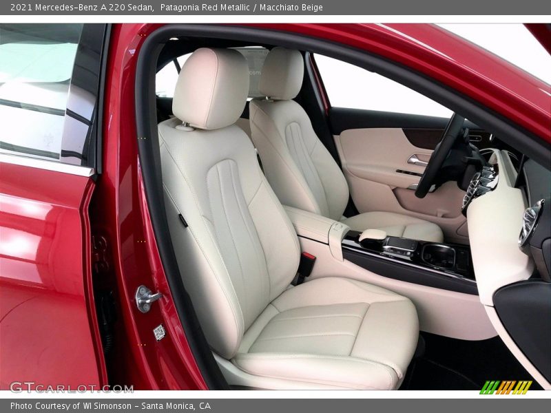 Patagonia Red Metallic / Macchiato Beige 2021 Mercedes-Benz A 220 Sedan