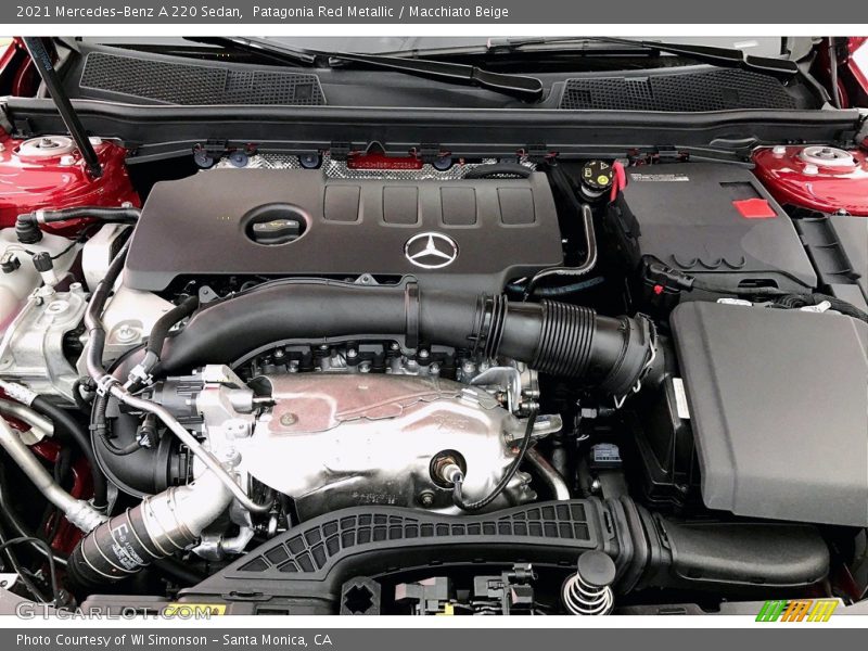 Patagonia Red Metallic / Macchiato Beige 2021 Mercedes-Benz A 220 Sedan