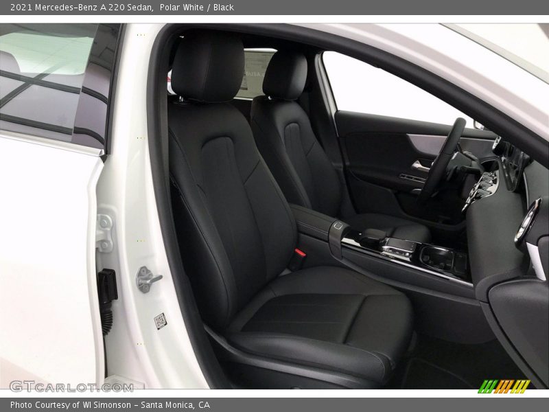 Polar White / Black 2021 Mercedes-Benz A 220 Sedan