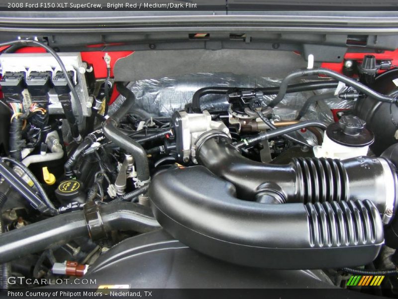 Bright Red / Medium/Dark Flint 2008 Ford F150 XLT SuperCrew