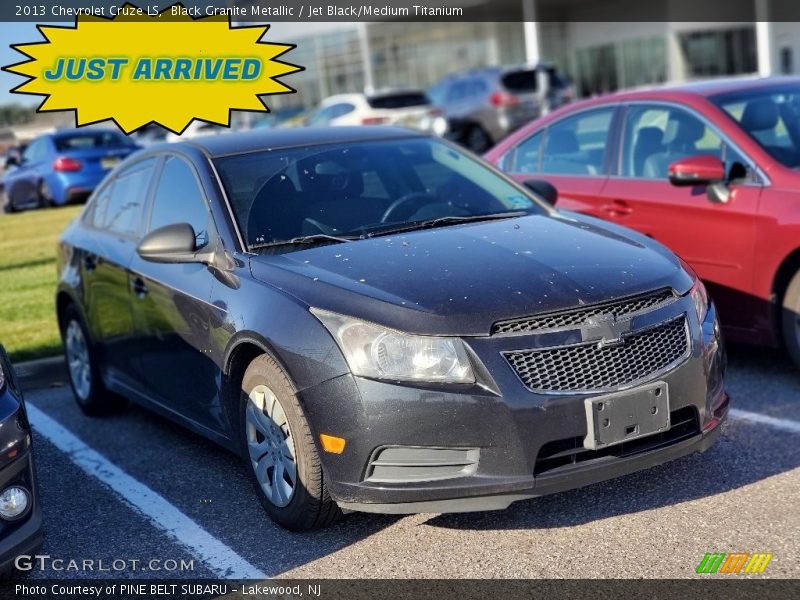 Black Granite Metallic / Jet Black/Medium Titanium 2013 Chevrolet Cruze LS