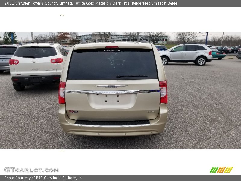 White Gold Metallic / Dark Frost Beige/Medium Frost Beige 2011 Chrysler Town & Country Limited