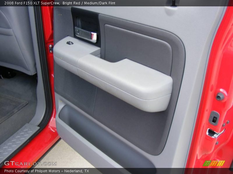 Bright Red / Medium/Dark Flint 2008 Ford F150 XLT SuperCrew