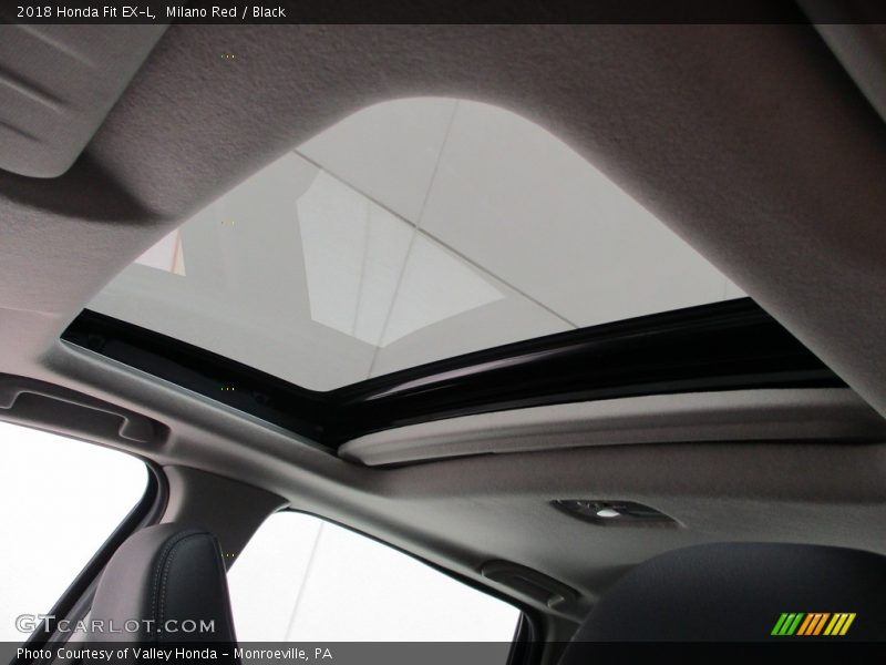 Sunroof of 2018 Fit EX-L