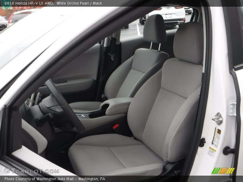 White Orchid Pearl / Black 2016 Honda HR-V LX AWD