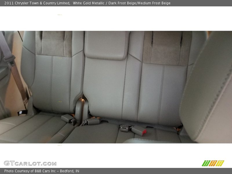 White Gold Metallic / Dark Frost Beige/Medium Frost Beige 2011 Chrysler Town & Country Limited