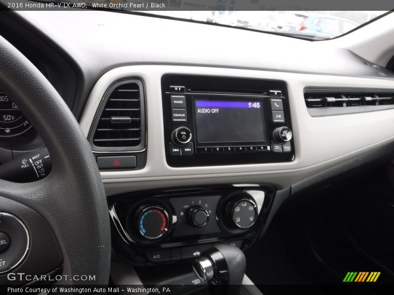 White Orchid Pearl / Black 2016 Honda HR-V LX AWD