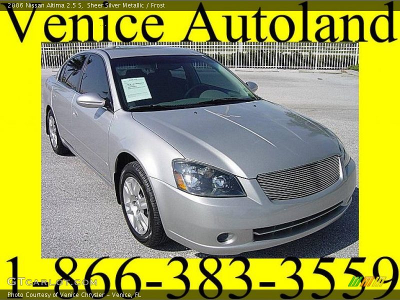 Sheer Silver Metallic / Frost 2006 Nissan Altima 2.5 S