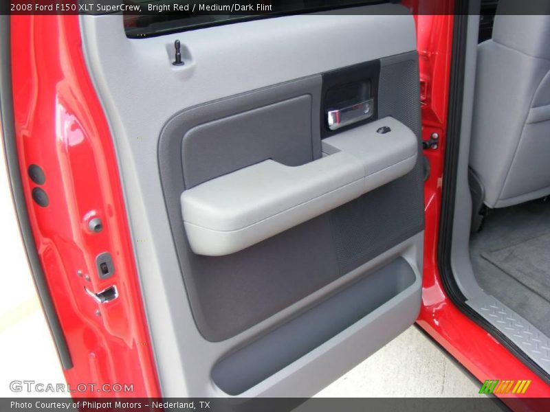 Bright Red / Medium/Dark Flint 2008 Ford F150 XLT SuperCrew