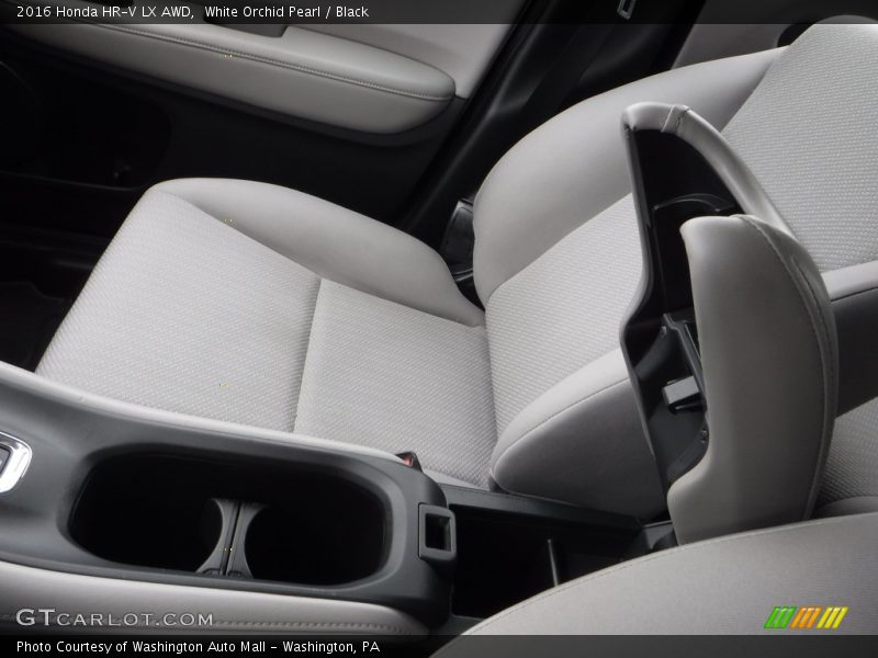 White Orchid Pearl / Black 2016 Honda HR-V LX AWD