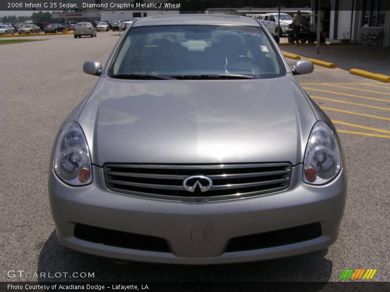 Diamond Graphite Metallic / Wheat 2006 Infiniti G 35 Sedan