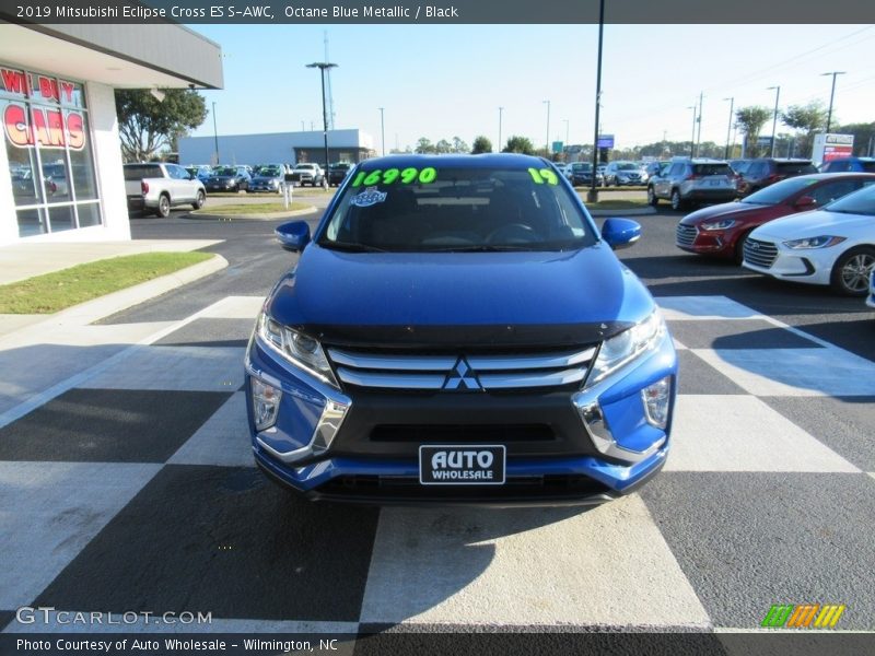 Octane Blue Metallic / Black 2019 Mitsubishi Eclipse Cross ES S-AWC