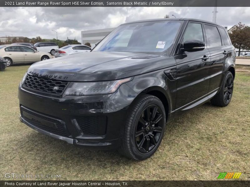 Santorini Black Metallic / Ivory/Ebony 2021 Land Rover Range Rover Sport HSE Silver Edition