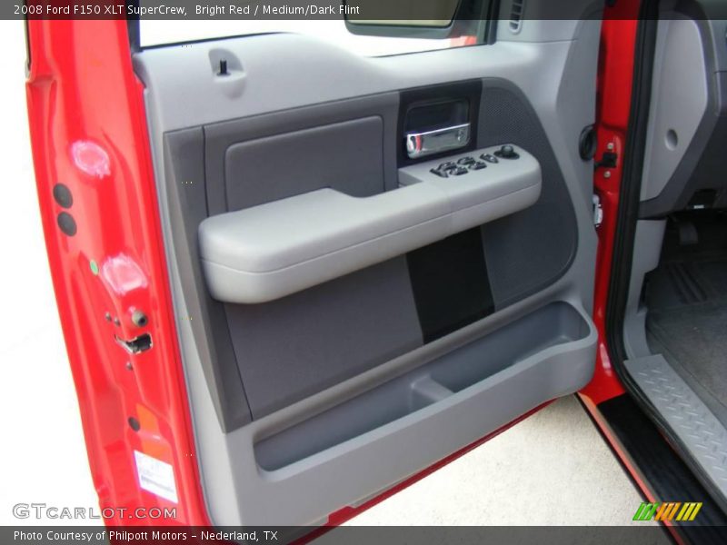 Bright Red / Medium/Dark Flint 2008 Ford F150 XLT SuperCrew