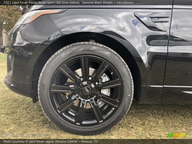Santorini Black Metallic / Ivory/Ebony 2021 Land Rover Range Rover Sport HSE Silver Edition
