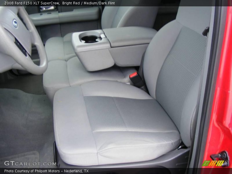 Bright Red / Medium/Dark Flint 2008 Ford F150 XLT SuperCrew