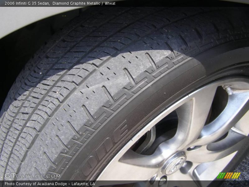 Diamond Graphite Metallic / Wheat 2006 Infiniti G 35 Sedan