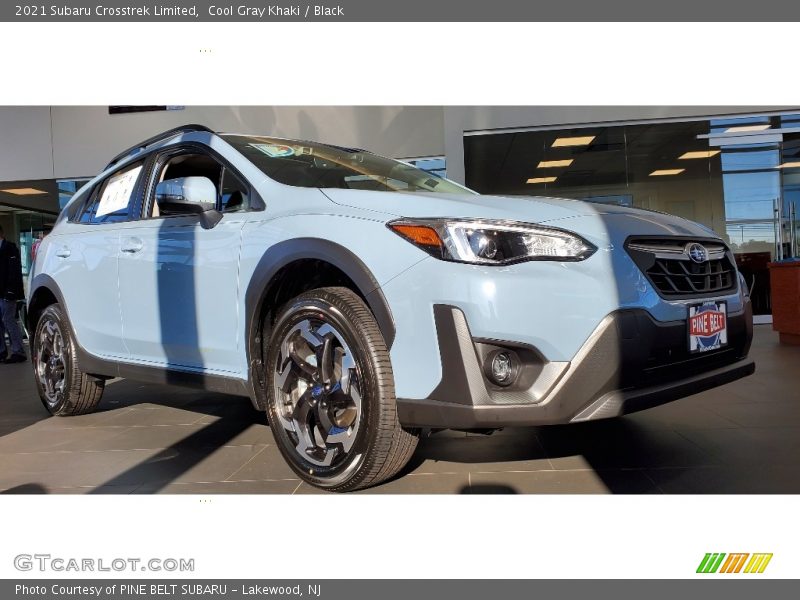 Cool Gray Khaki / Black 2021 Subaru Crosstrek Limited