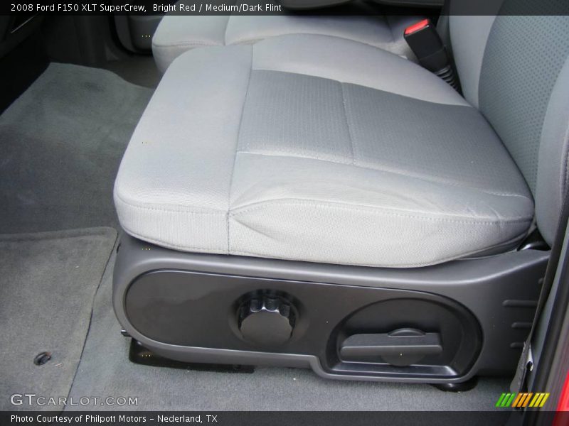 Bright Red / Medium/Dark Flint 2008 Ford F150 XLT SuperCrew