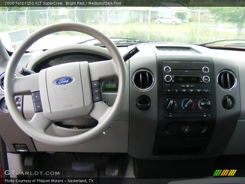 Bright Red / Medium/Dark Flint 2008 Ford F150 XLT SuperCrew