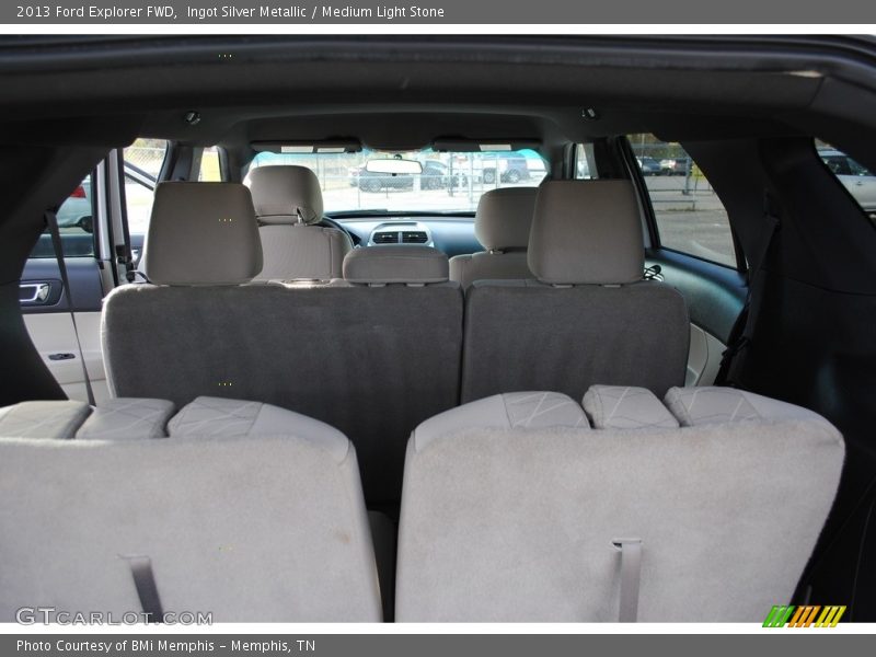 Ingot Silver Metallic / Medium Light Stone 2013 Ford Explorer FWD