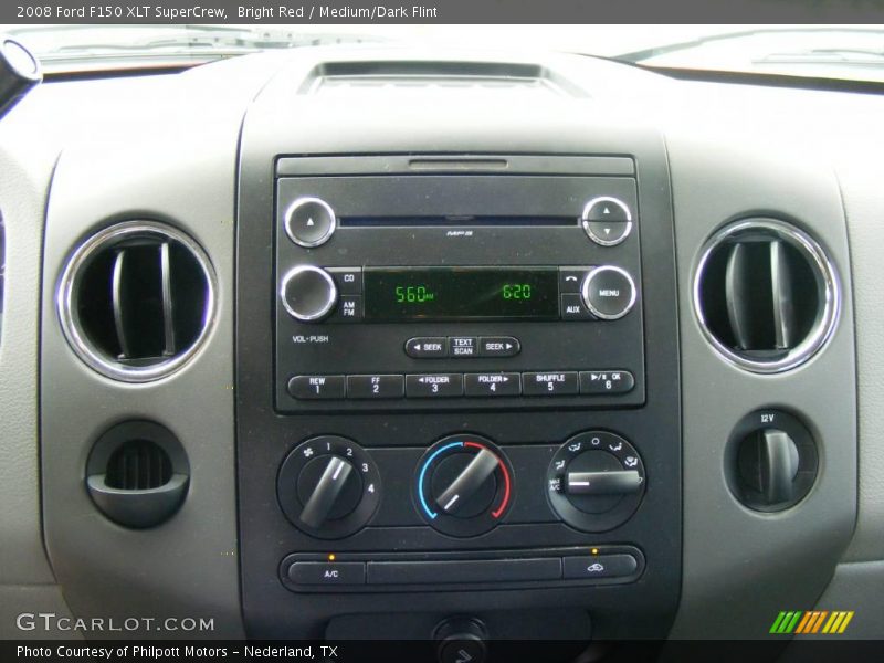 Bright Red / Medium/Dark Flint 2008 Ford F150 XLT SuperCrew