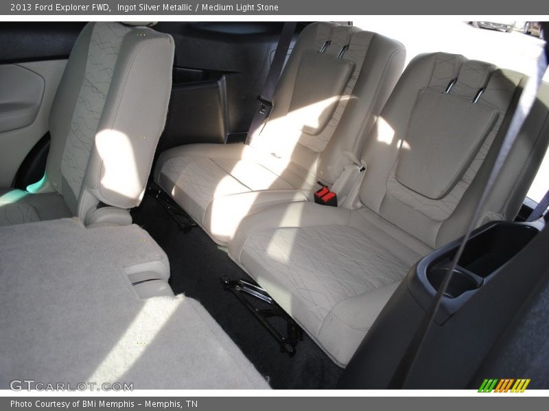 Ingot Silver Metallic / Medium Light Stone 2013 Ford Explorer FWD