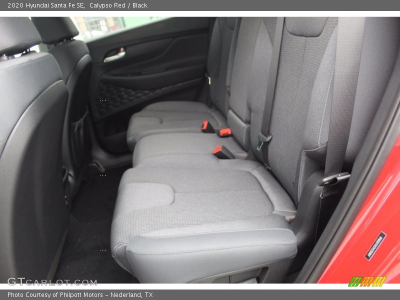 Calypso Red / Black 2020 Hyundai Santa Fe SE