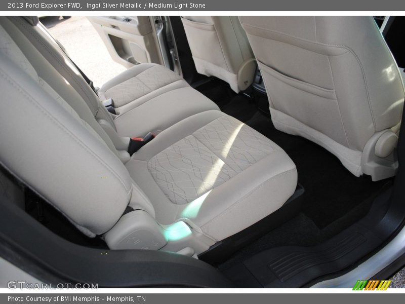 Ingot Silver Metallic / Medium Light Stone 2013 Ford Explorer FWD