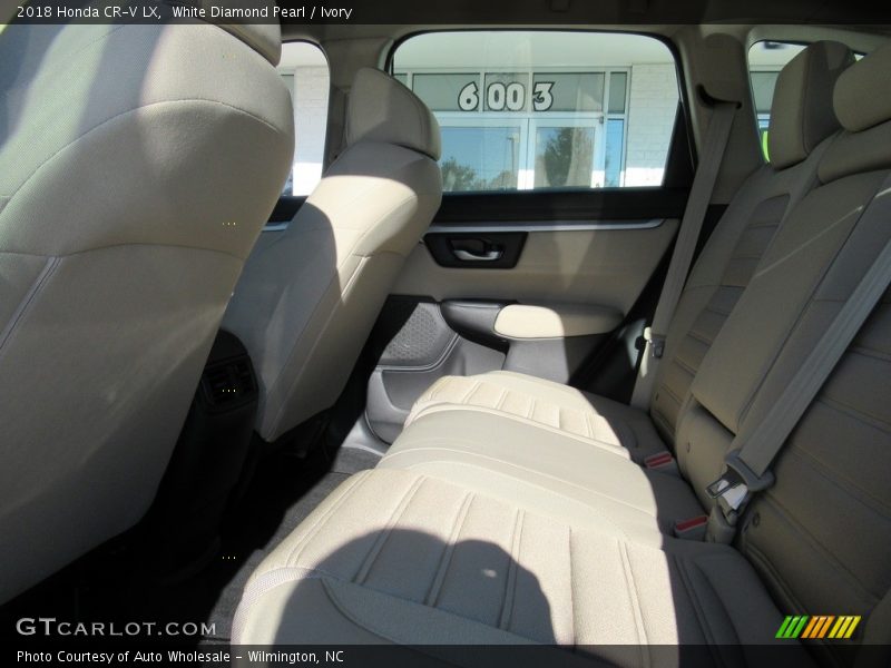 White Diamond Pearl / Ivory 2018 Honda CR-V LX