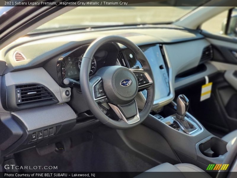 Magnetite Gray Metallic / Titanium Gray 2021 Subaru Legacy Premium