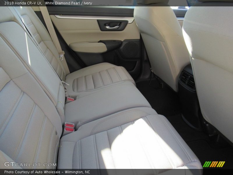 White Diamond Pearl / Ivory 2018 Honda CR-V LX