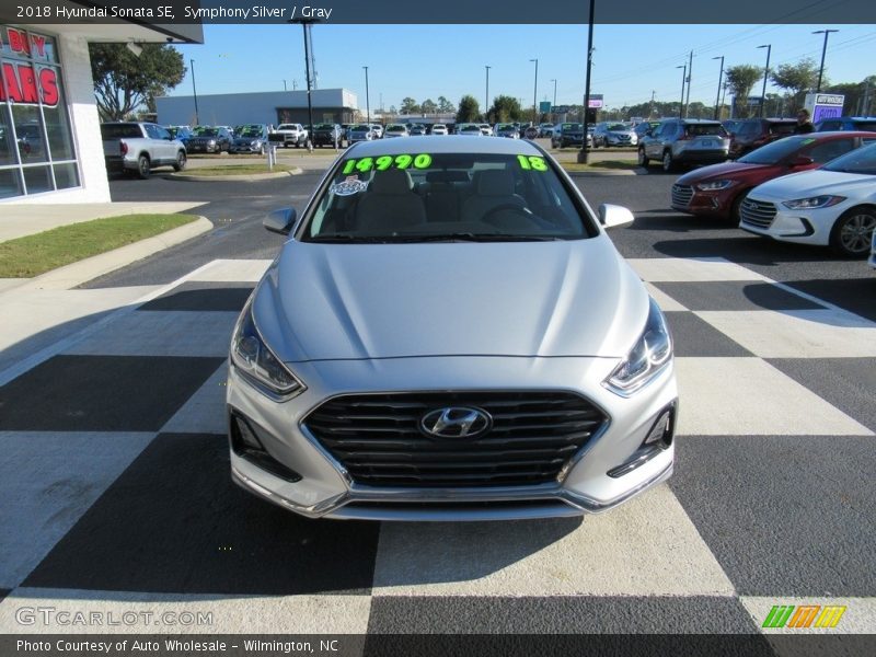 Symphony Silver / Gray 2018 Hyundai Sonata SE