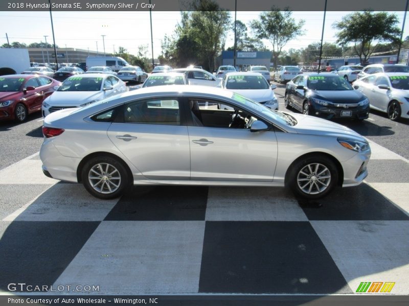 Symphony Silver / Gray 2018 Hyundai Sonata SE